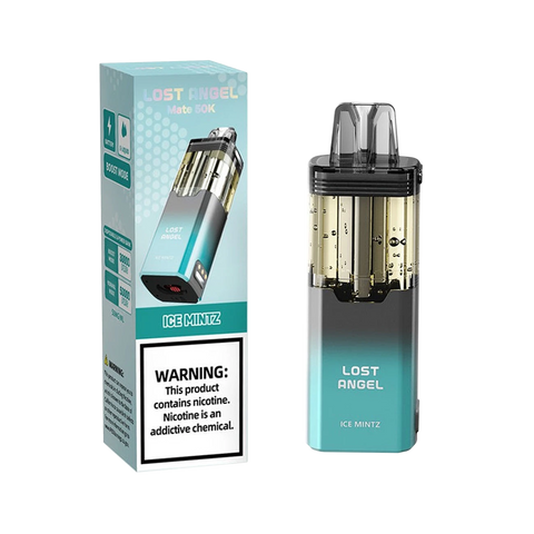 Lost Angel Mate 50K Puffs Pod Disposable Vape in Ice Mintz flavor
