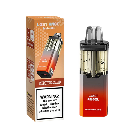 Lost Angel Mate 50K Puffs Pod Disposable Vape in Mexico Mango flavor