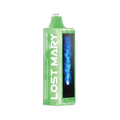 Lost Mary MO20000 Pro in Sour Apple Ice flavor with tart green apple and menthol visuals