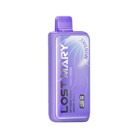 Lost Mary MT15000 Turbo Weekly Edition Grape Jelly – Sweet and Tart Grape Candy Flavor