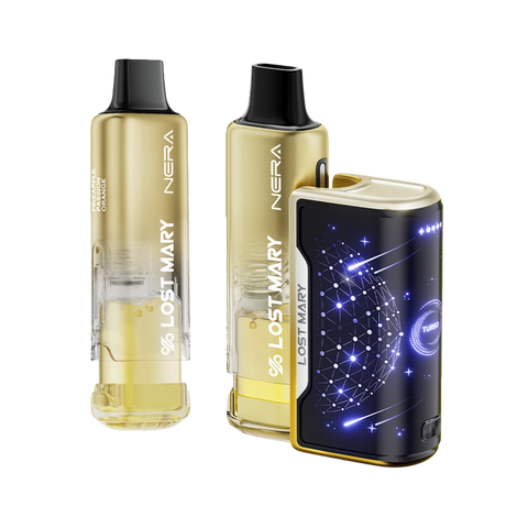 Pineapple Passion Orange Lost Mary NERA 70K Disposable Kit with 5% nicotine and USB-C recharge