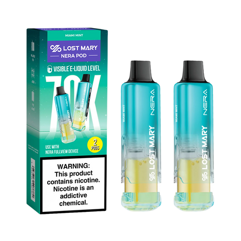 Miami Mint – Cool Menthol Disposable Pod for NERA Fullview Device