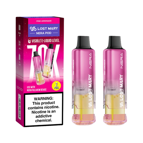 Pink Lemonade – Fruity Disposable Pod for Lost Mary NERA Fullview