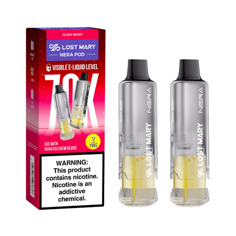 Scary Berry – Mixed Berry Vape Pod with 5% Nic Salt and Up to 35K Puffs