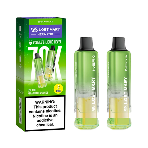 Sour Apple Ice – Tart Apple Pod with Nic Salt and Rich Vapor Output