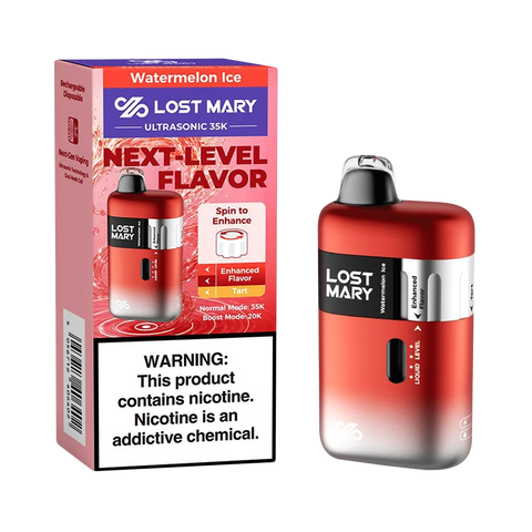 Lost Mary Ultrasonic Watermelon Ice Flavor - Frosty Watermelon Puff