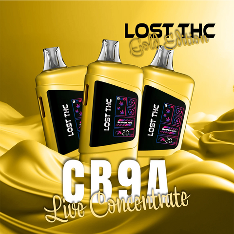 Lost THC V3 7.5g CB9A Disposable Gold Edition