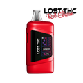 Lost THC V3 7.5g CB9A Red Edition with digital display and Super Hit mode shown