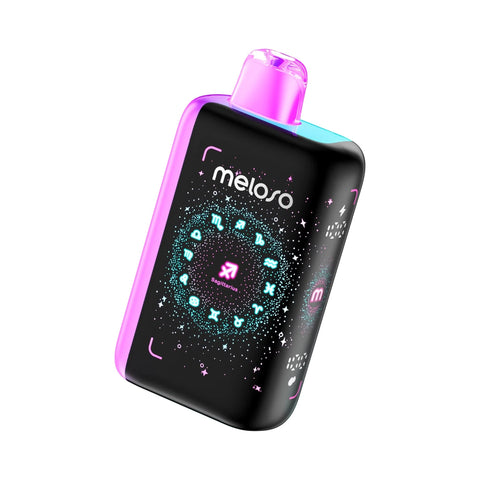 Geek Bar Meloso 30K Disposable Vape - Super Fcuking Fab flavor for Sagittarius. A tropical fruit blend with adventurous vibes and 30,000 puffs.