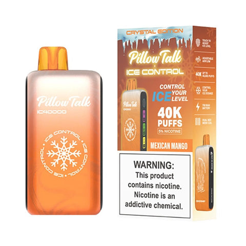 Pillow Talk Vape Mexican Mango (Crystal Edition) captures the bold, exotic taste of ripe mangoes, perfect for vapers seeking tropical pillow talk vape flavors.