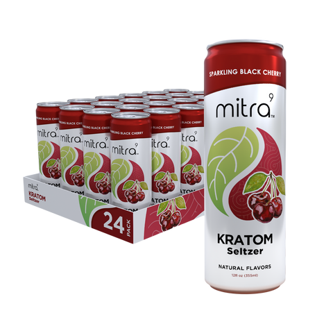 Mitra9 Kratom Seltzer Drink - 24 Pack