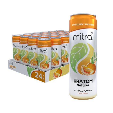 Mitra9 Kratom Seltzer Drink - 24 Pack