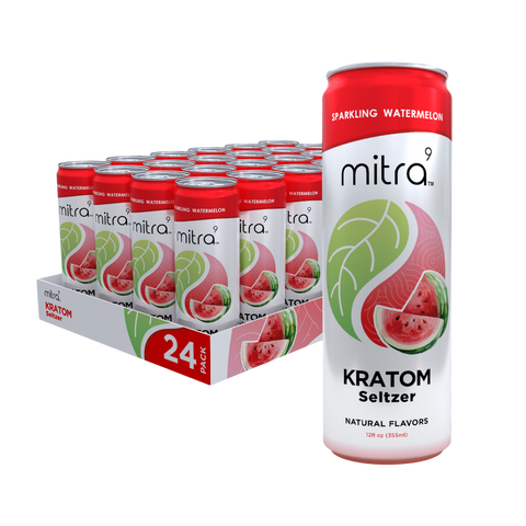 Mitra9 Kratom Seltzer Drink - 24 Pack