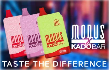 Modus X Kado Bar KB10000 full color mobile banner with 3 devices of 10000 puffs