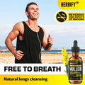Herbify Mullein Drops – Lung cleanse for smokers, supports clean breathing and active lifestyle