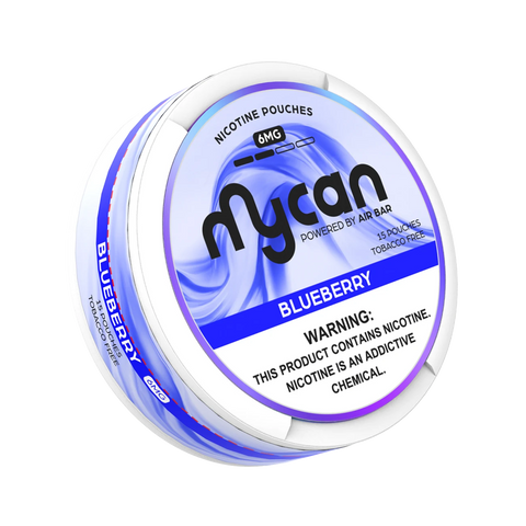 Mycan Nicotine Pouches – 6mg – Blueberry flavor