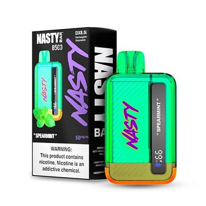 Spearmint Flavor Nasty Bar DX8.5i Disposable Vape