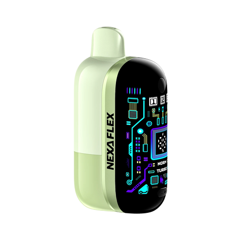 Nexa Flex 40K Puffs Kit Disposable Vape – Coolness Edition – Sour Apple Ice