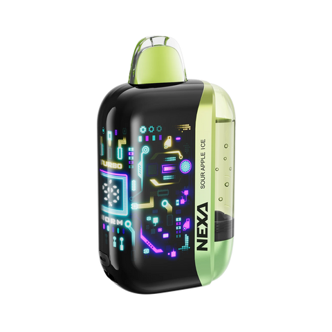 Nexa Ultra II Vape – Sour Apple Ice flavor with 50,000 puff capacity