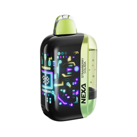 Nexa Ultra II Vape – Strawberry Colada flavor in leak-proof disposable