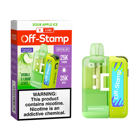 Sour Apple Ice – tart green apple and menthol vape flavor