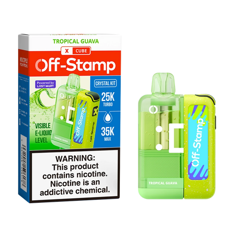 Tropical Guava – exotic fruity vape flavor for Off-Stamp pods