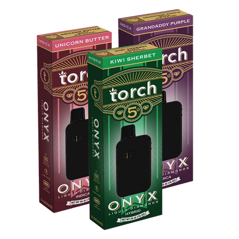 Torch Onyx THC-A Liquid Diamonds Disposable 5g - 3 pack