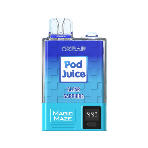 Clear Sapphire Oxbar Magic Maze Pro 10k vape
