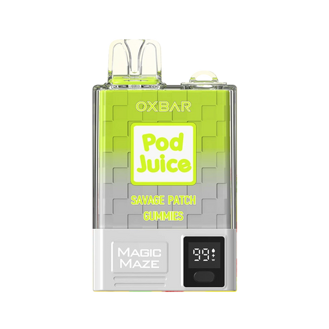 Savage Patch Gummies candy Oxbar Magic Maze Pro 10k Disposable