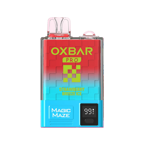 Strawberry Breeze Ice Oxbar Magic Maze Pro 10k Disposable.
