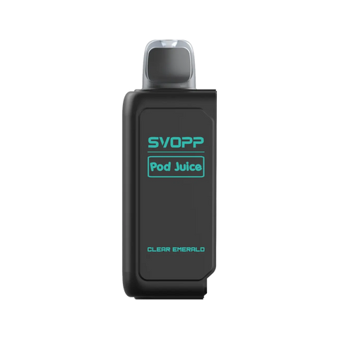 Oxbar Pod Juice SVOPP 30K vape flavor Clear Emerald – crisp and refreshing pure taste."