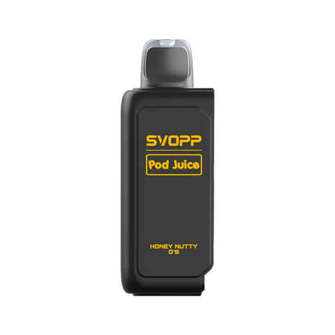 Oxbar Pod Juice SVOPP 30K (POD) vape flavor Honey Nutty O’s – smooth honey and roasted nut richness.