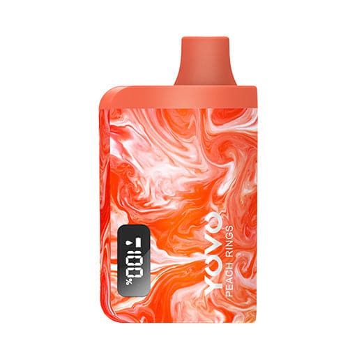 YOVO Vape JB8000 - Peach Rings Flavor | 8000 Puffs