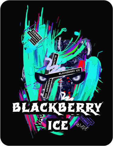 Blackberry Ice - Icewave X8500 Disposable Vape - Vape City USA