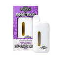 Exodus THC-A Disposable Vape with Purple Urkle flavor, sweet grape-like taste with a mellow finish.