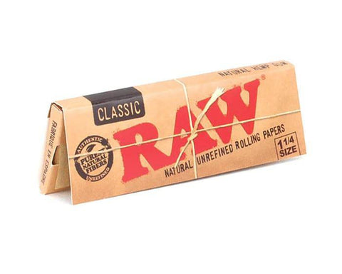 RAW CLASSIC 1 1/4 ROLLING PAPERS PACK - Vape City USA - Smoking Accessories