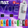 RAZ VUE 50K disposable vape pod main image with visible e-liquid window
