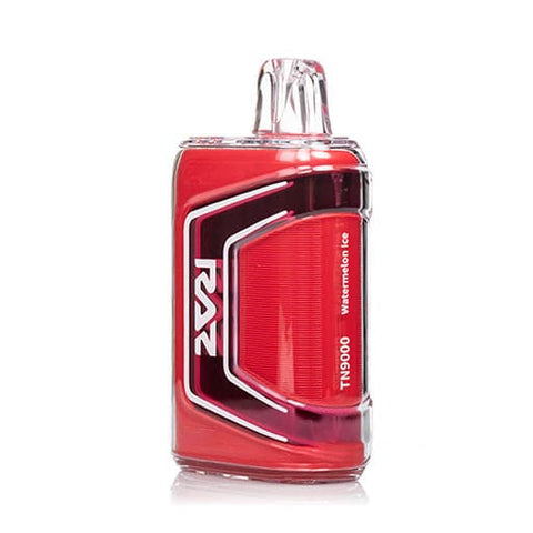 RAZ TN9000 Watermelon Ice flavor - Sweet watermelon with a refreshing icy finish, one of the top-selling RAZ TN9000 flavors.