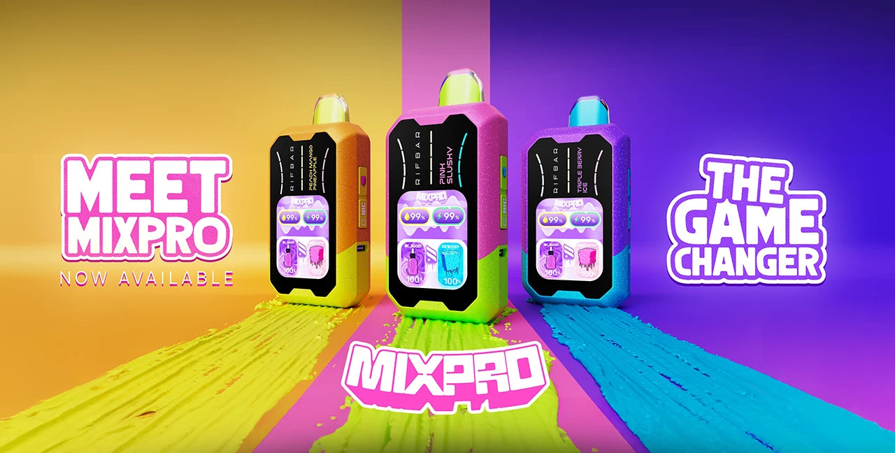 Discover total control with the Rifbar MixPro 40K Disposable, a revolutionary vape that adapts to your taste. With up to 40,000 puffs, dual flavor modes (Sweet & Cool), and fully adjustable nicotine, ice, and sweetness levels, every puff is tailored for bold satisfaction.