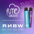 New fume x RNBW disposable vape with 10000 puffs