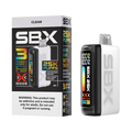 SBX 25K Disposable Vape Clear flavor no added taste
