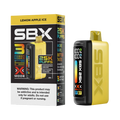 SBX 25K Disposable Vape Lemon Apple Ice with crisp citrus and apple