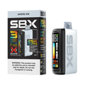 SBX 25K Disposable Vape Mystic Ice with intense menthol chill