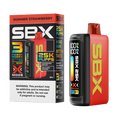 SBX 25K Disposable Vape Summer Strawberry with ripe fruit flavor