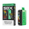 SBX 25K Disposable Vape Sweet Spearmint with smooth minty taste
