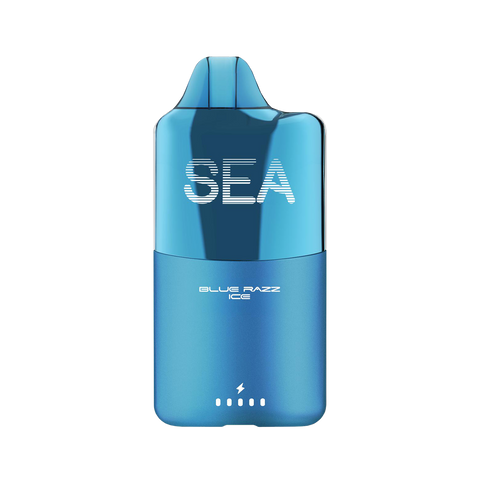 Blue Razz Ice SEA XS 15000 vape – bold blue raspberry flavor with a cool exhale