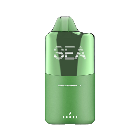 Spearmint SEA XS 15000 vape – classic spearmint flavor for a clean, cool vape