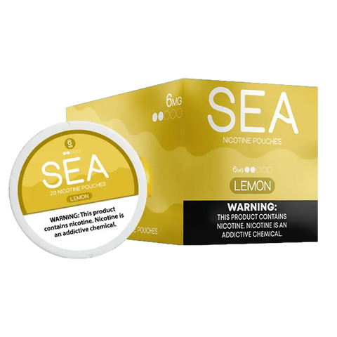 SEA Semi-Dry Nicotine Pouches - 6mg