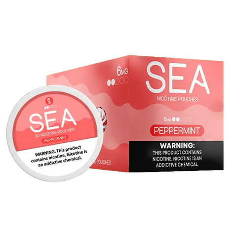 SEA Semi-Dry Nicotine Pouches - 6mg