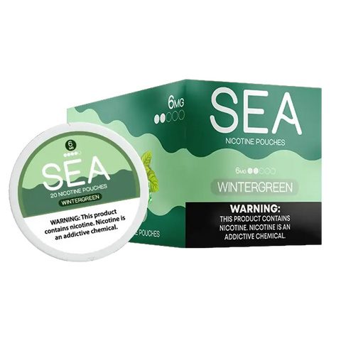 SEA Semi-Dry Nicotine Pouches - 6mg